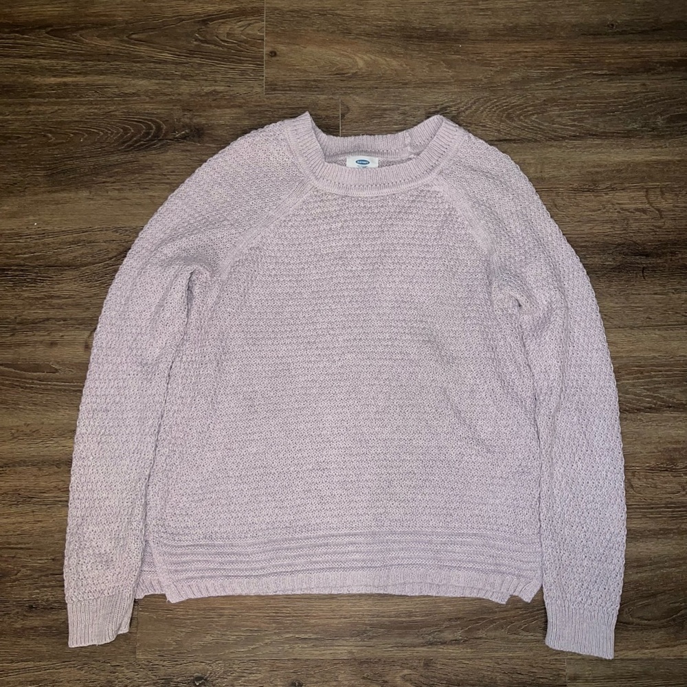 Old Navy Lavender Knit Pullover